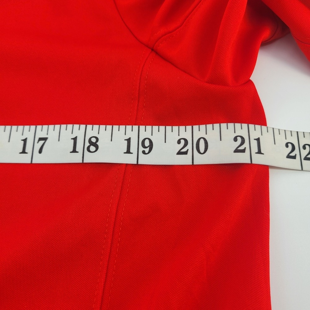 Nike Golf Tour Performance Dri-Fit Polo Mens Size Medium Solid Red - Picture 5 of 8